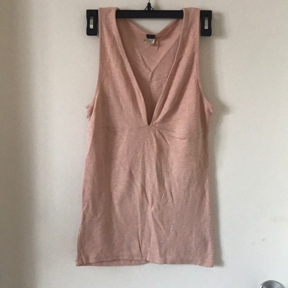 Free People Low V Tank